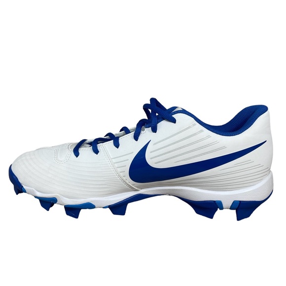 ⚡️SOLD⚡️Nike Softball Cleats Hyperdiamond 3 Keystone Women’s 10.5 Blue White - Picture 10 of 16